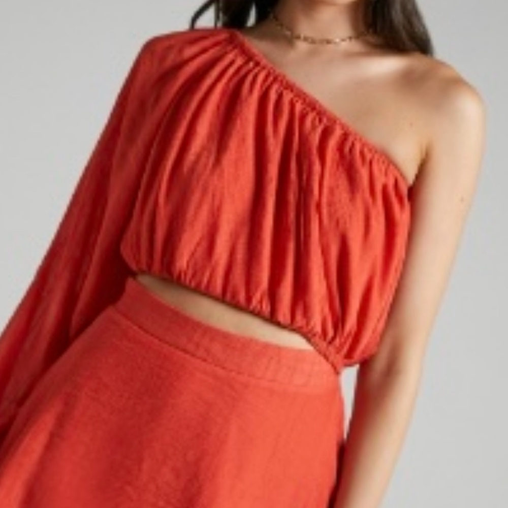 Cecila One Shoulder Bodice Dress